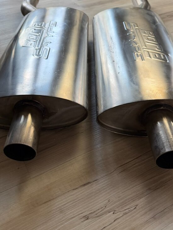 Borla S Type Dual Muffler Exhausts New Dodge Challenger main image 5